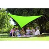 Image de Pack voile d'ombrage triangulaire Camping Serenity 5m vert - JARDILINE - VK555 VERT