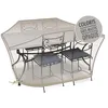 Image de Housse de protection Cover One pour table rectangulaire + 6 chaises - 190 x 120 x 70 cm - Jardiline