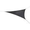 Image de Jardiline - Voile d'ombrage triangulaire avec leds solaires intégrées Night and day ardoise