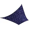 Image de Jardiline - Voile d'ombrage avec leds intégrées Ciel étoilé Rectangulaire 3 x 2 m