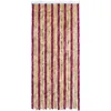 Image de Rideau De Porte Chenilles - 90x220cm - Rouge