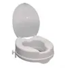 Image de Réhausse WC PMR PELLET plastique blanc avec abattant 10 cm