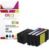 Image de Pack4 Cartouche Remanufacturée Hp 912xl - 4 Couleurs