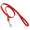Image de Laisse en cuir 1m rouge Martin Sellier - 20114.1