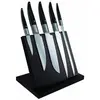 Image de Laguiole production 443930 laguiole expression bloc aimanté de 5 grand couteaux cuisine laguiole manche pom
