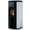 Image de Poêle à granulés de bois 5.5kw blanc/noir Supra mael5blanc