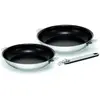 Image de Kitchen Fun kitchenfun 12901844 Move Man Casserole Stainless Steel 30 x 30 x 8 cm, Poêle + casserole, Argent