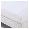 Image de Protection literie housse imperméable Transalese éponge 100% coton 80x190 cm blanc