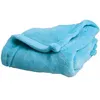 Image de Couverture microfibre 75x100 turquoise - doux nid