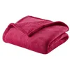 Image de DOMIVA Couverture Microlon - Microfibre 100% Polyester - Fuchsia - 100 x 150 cm