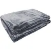 Image de Couverture microflanelle 220x240 cm gris