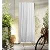 Image de Rideau simple - Miramas - 140 x 225 cm - Protection chaleur et insectes - Blanc