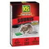 Image de KB Home Defense Appât anti-souris sachets céréales - 4 x 25 g - Prêts à l’emploi