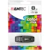 Image de Emtec C410 Color Mix (8 Go, USB-A), Clé USB, Gris