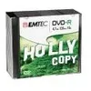 Image de EMTEC - 10 x DVD-R - 4.7 Go (120 minutes) 16x - argent - boîtier CD étroit