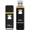 Image de Kodak PEN DRIVE 3.0 256GB K100 (256 Go, USB-A), Clé USB, Jaune, Noir