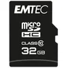 Image de Emtec ECMSDM32GHC10CG (32 Go, microSDHC, U1, UHS-I), Carte mémoire, Noir
