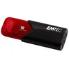 Image de Emtec Click Easy lecteur USB flash 16 Go USB Type-A 3.2 Gen 2 (3.1 Gen 2) Noir, Rouge
