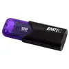 Image de Emtec Click Easy lecteur USB flash 128 Go USB Type-A 3.2 Gen 1 (3.1 Gen 1) Noir, Violet