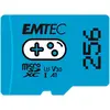 Image de Emtec Gaming (256 Go, microSDXC, U3, UHS-I), Carte mémoire, Bleu
