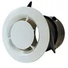 Image de Bouche d'extraction de ventilation AUTOGYRE DN 80 mm - débit libre - manchon placo 3 griffes - Blanc