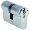 Image de Cylindre à double entrée 30 x 30 mm laiton nickelé CISA 831007-02-0A