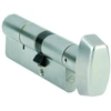 Image de Cylindre à bouton B30 x 30 mm laiton nickelé CISA 832604-02-0A