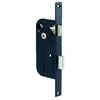 Image de Serrure à larder 4G droit axe 50mm fouillot équerre finition noir bout carré JPM 000210-01-1X