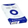 Image de Exacompta exacompta fiches bristol, 100 x 150 mm, uni, blanc noir