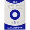 Image de Exacompta, Fiche, Fiches A4 (210 x 297 mm, 205 g/m²)