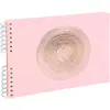 Image de Exacompta, Album photo, Album photo à spirales Ellipse, 320 x 220 mm, rose (22 x 32 cm)