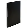 Image de Classeur - Souple - Fin - Noir - Dos 15mm - 4 anneaux - Polypro - Exacompta