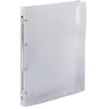 Image de Classeur Exacompta 4 annx polypro 32x25cm Translucide Dos 20mm Cristal