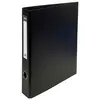Image de Classeur Exacompta pvc 4 anneaux - dos 50mm + porte étiquette - noir