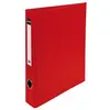 Image de Classeur Exacompta pvc 4 anneaux - dos 50mm + porte étiquette - rouge