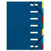 Image de EXACOMPTA Trieur Harmonika, A4, 7 compartiments, bleu