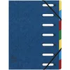 Image de Trieur Harmonika® Avec àlastiques 7 Compartiments. Bleu