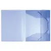 Image de Chemise Exacompta - Chemise Personnalisable 3 rabats Elastique polypro A4 Krea Cover Blanc Transluci