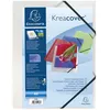 Image de Chemise à àlastiques 3 Rabats Kreacover® - A4 Transparent