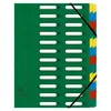 Image de EXACOMPTA Trieur Harmonika, A4, 24 compartiments, vert