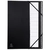Image de EXACOMPTA Trieur Ordonator, 1-12, A4, 12 compartiments, noir