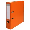 Image de Classeur à levier - Orange - Dos large - 75mm - 2 anneaux - Exacompta