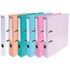 Image de Classeur à levier Exacompta format A4 maxi (interieur/exterieur) - Dos 50 mm - Couleurs pastel assorties - Carton de 10