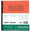 Image de Piqûre 21x19cm Recettes-dépenses 80 Pages