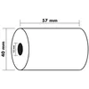 Image de Bobines Pour Tickets De Carte Bancaire 57x40x12x8 - 2 Plis