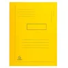 Image de Chemise dossier 2 rabats Forever® EXACOMPTA jaune 24 x 32 cm - Lot de 50