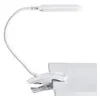 Image de Lampe de bureau aluminor à pince bras flexible blanc - blanc - aluminor