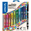 Image de Pochette 10 twin marqueurs double-pointe Pilot Pen