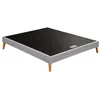 Image de Sommier DECOR 140x200 a lattes + 4 pieds bois
