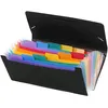 Image de Trieur à 12 compartiments en format chèque Viquel Rainbow Class Noir